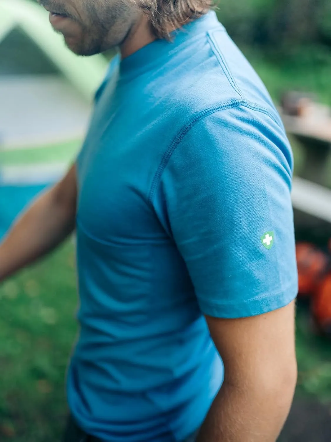 Men's UPF 30  Dri-Balance Short Sleeve Pocket T-Shirt, Insect Repellent Clothing for Bug and Tick Protection