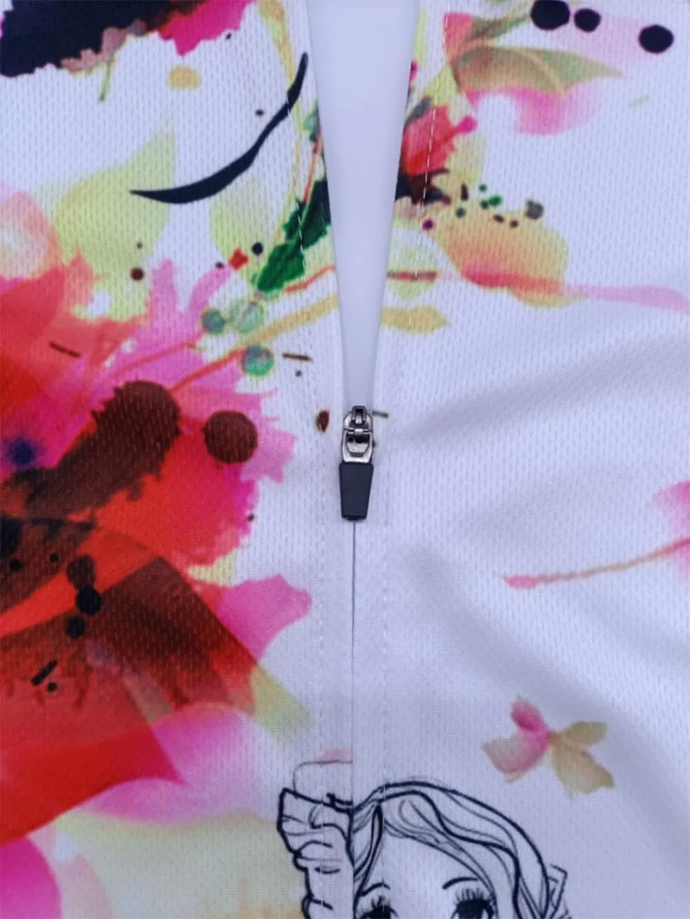 Mountain Bike Jersey Women Short Sleeve Cycling Jersey Biking Shirt Sun Protection Short Tops Comfortable Quick Dry