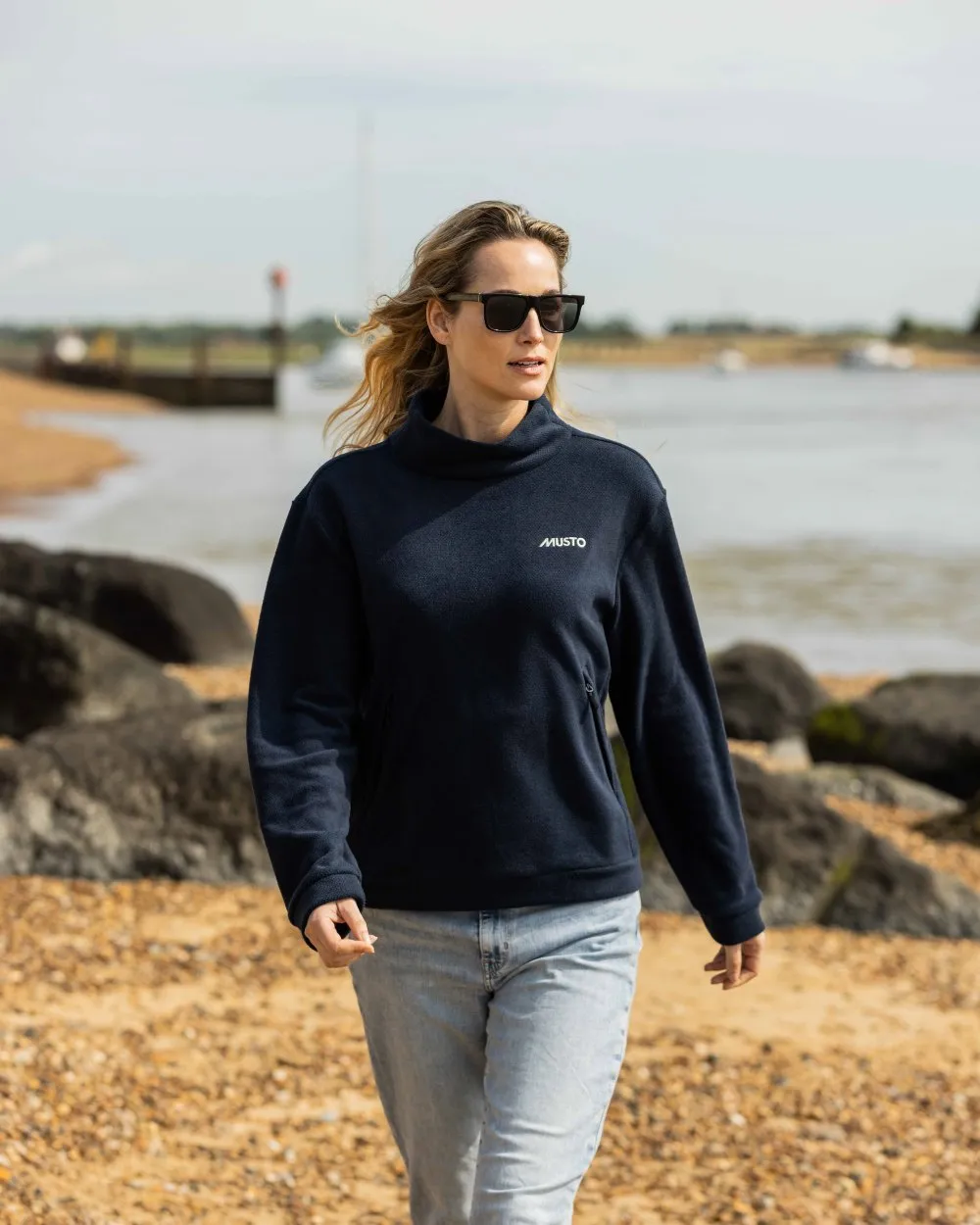 Musto Womens Classic Fleece Pullover