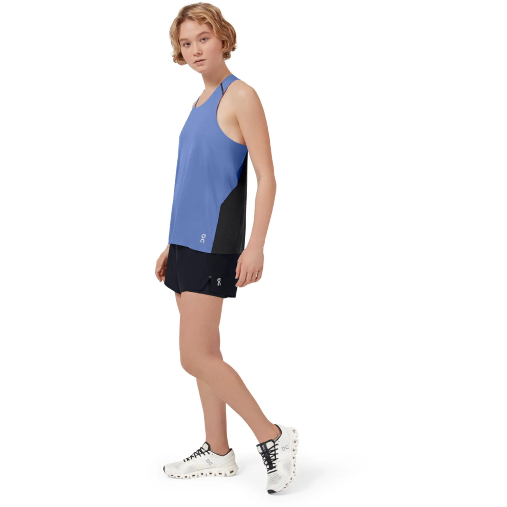 On Running Tank-T Women's Marina Black