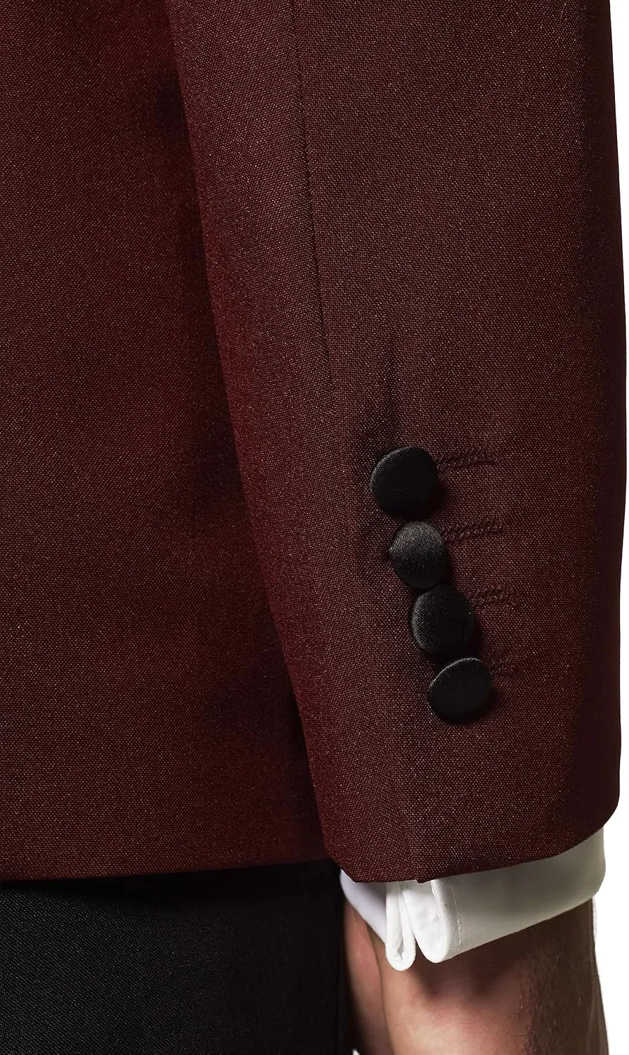 Opposuits Men's Formal Outfit - Premium Tuxedo Suit - Slim Fit - Includes Blazer, Pants and Bow Tie