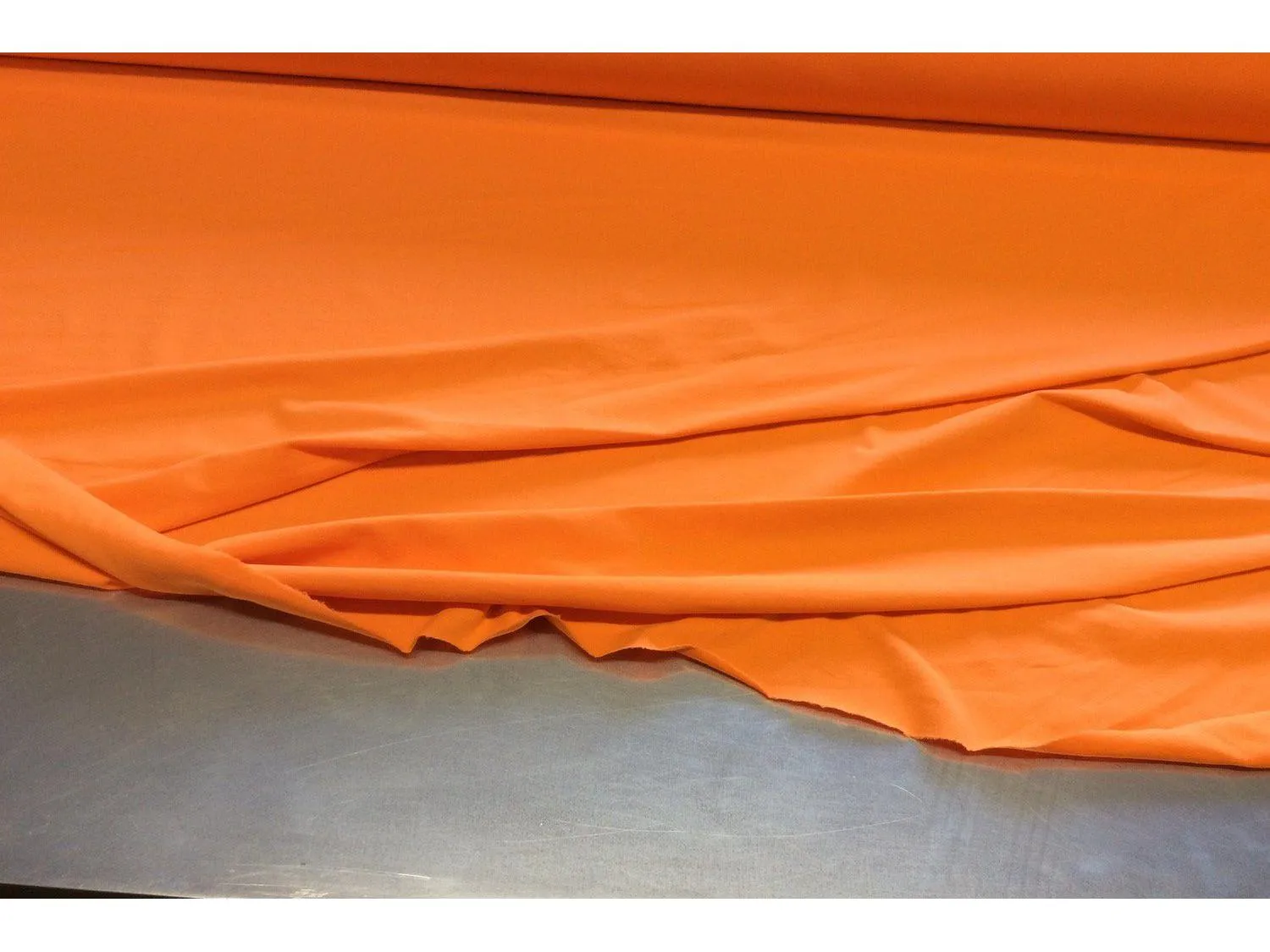 ORANGE Stretch Jersey - Soft Jersey Fabric 190gsm 155cm