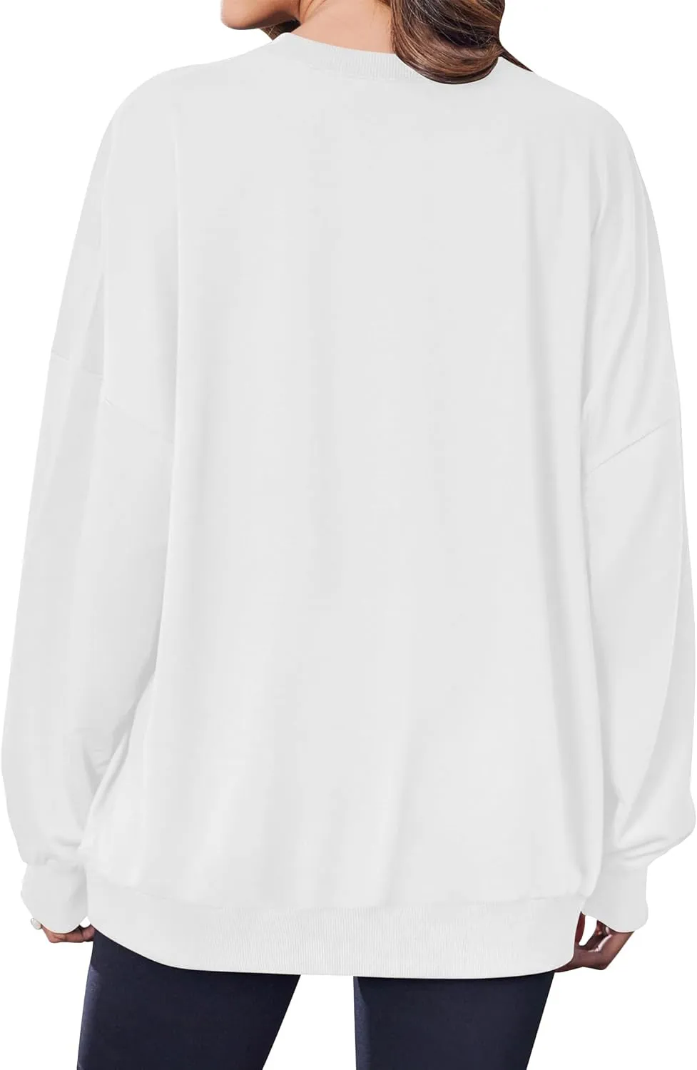 Oversized Usa Sweatshirt Women: Patriotic Tshirt 4th July Shirt Long Sleeve Casual Pullover Tops