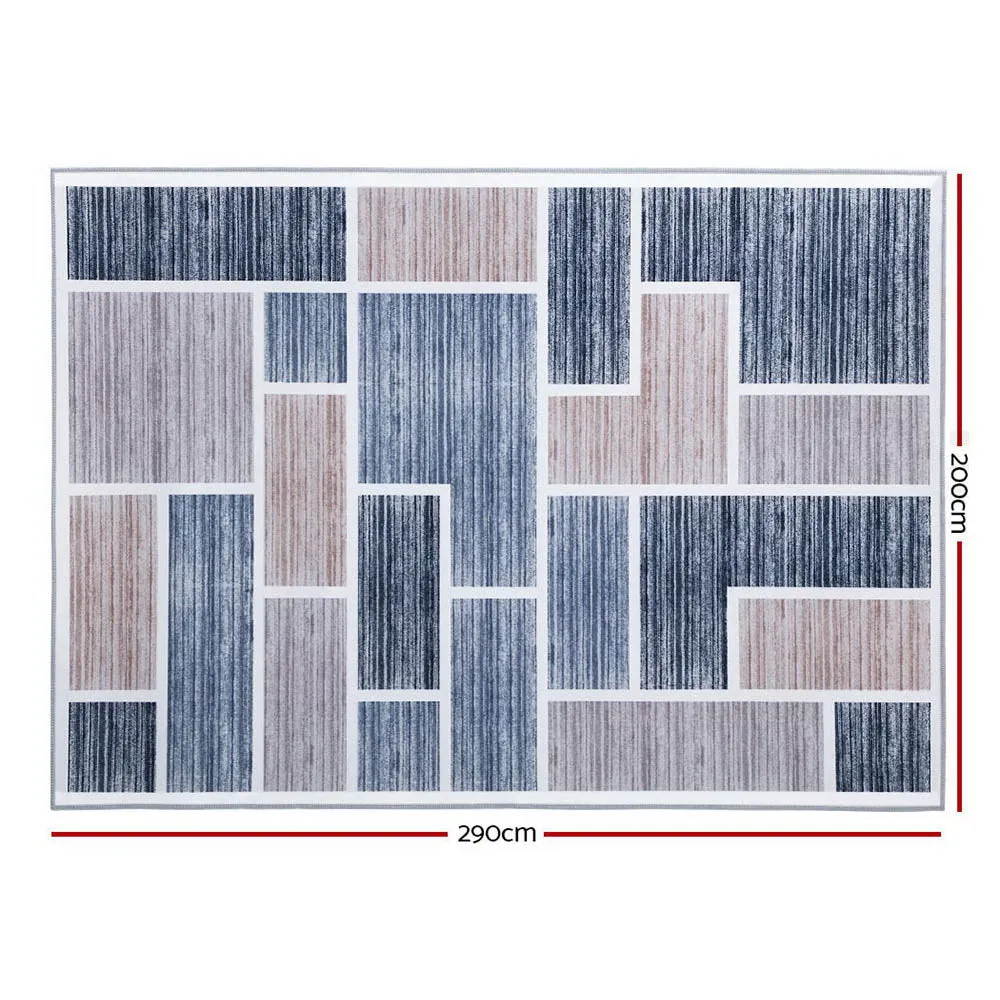 Sara 200x290 Floor Rugs Short Pile Area Rug Large Modern Carpet Soft