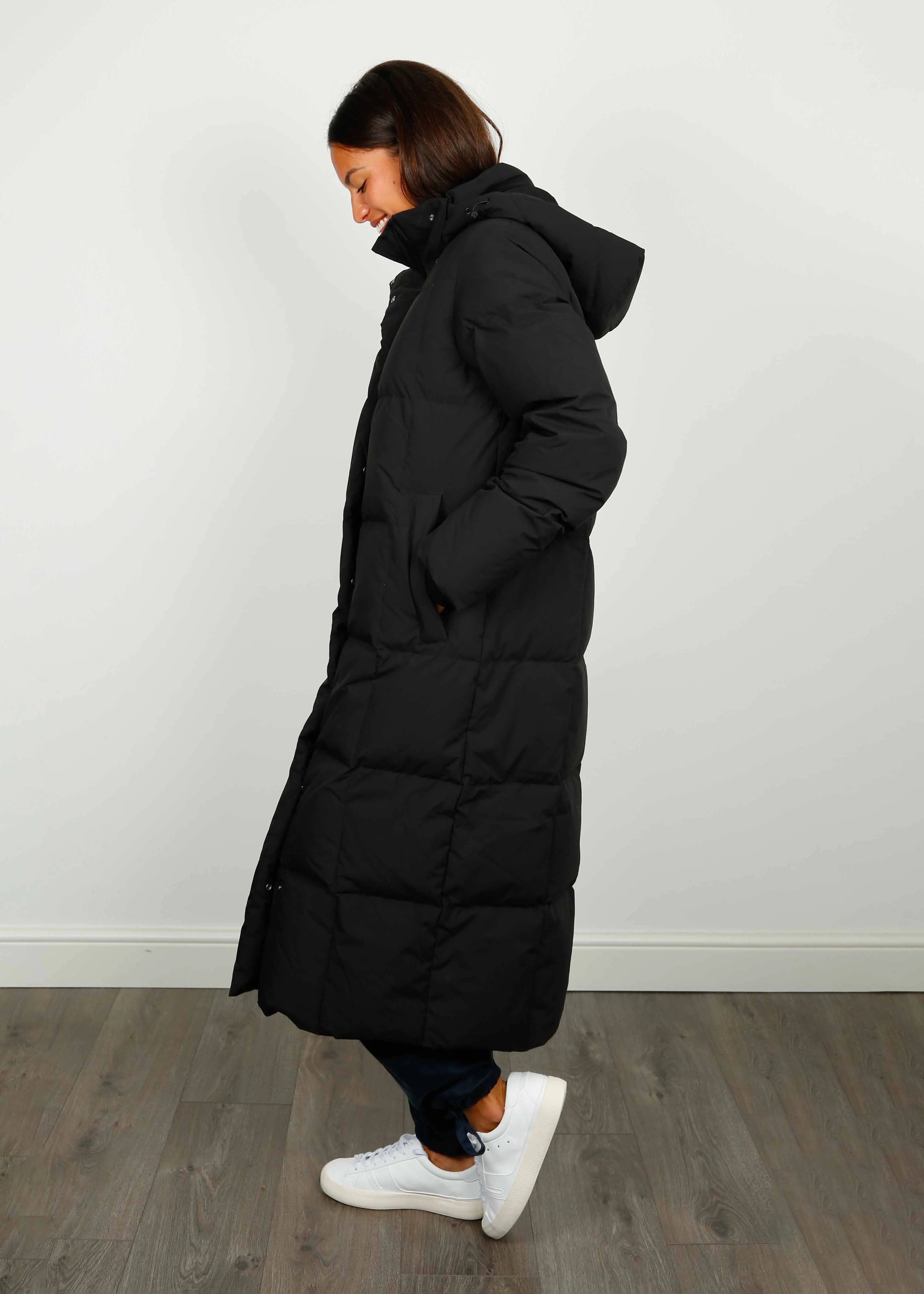 SLF Nita Redown Coat in Black