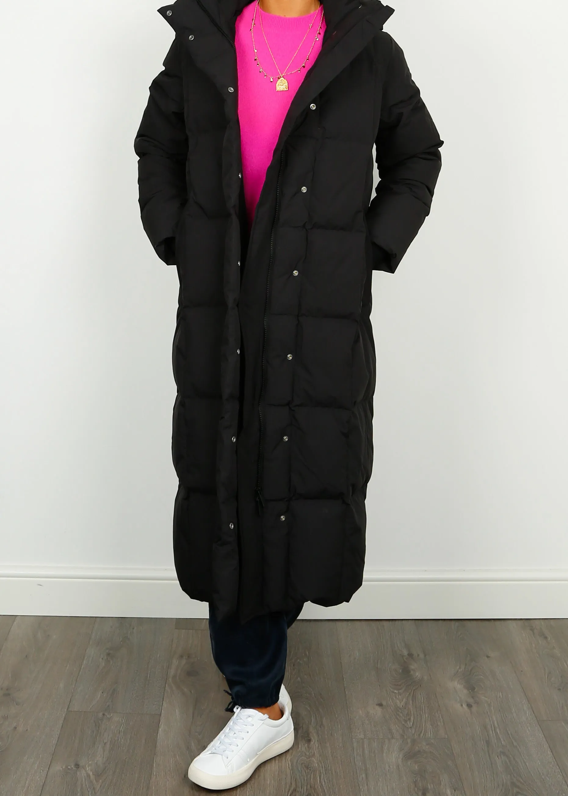 SLF Nita Redown Coat in Black