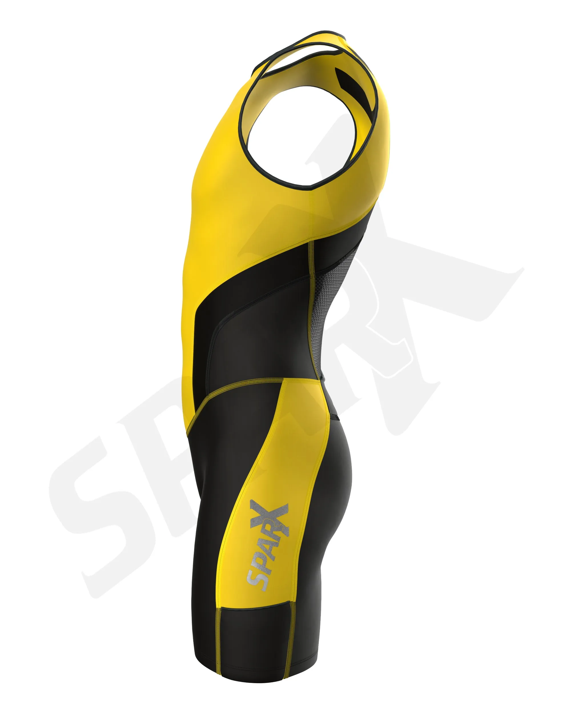 Sparx Elite Triathlon Suit Men Racing Tri Cycling Skin Suit Bike Swim Run