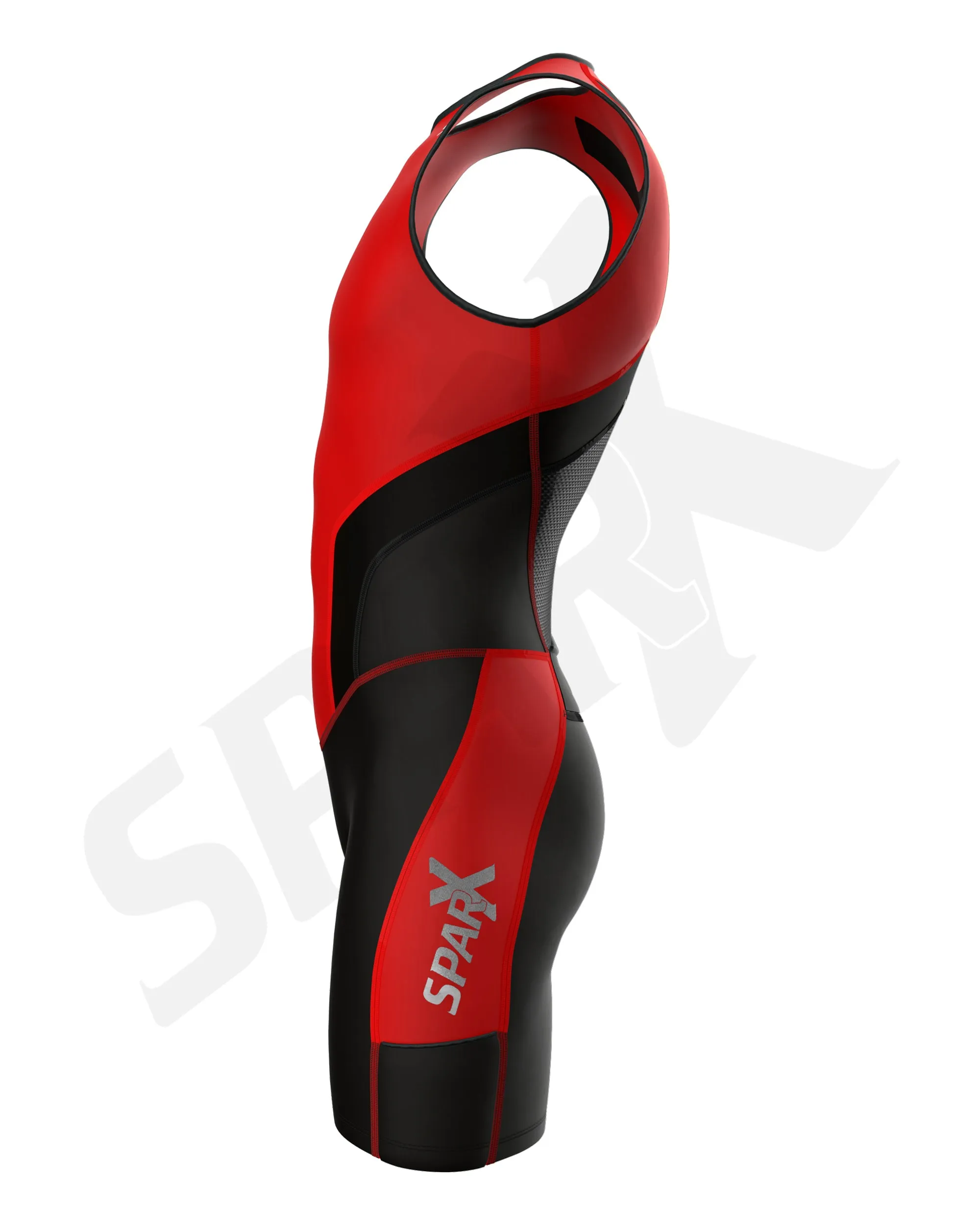 Sparx Elite Triathlon Suit Men Racing Tri Cycling Skin Suit Bike Swim Run