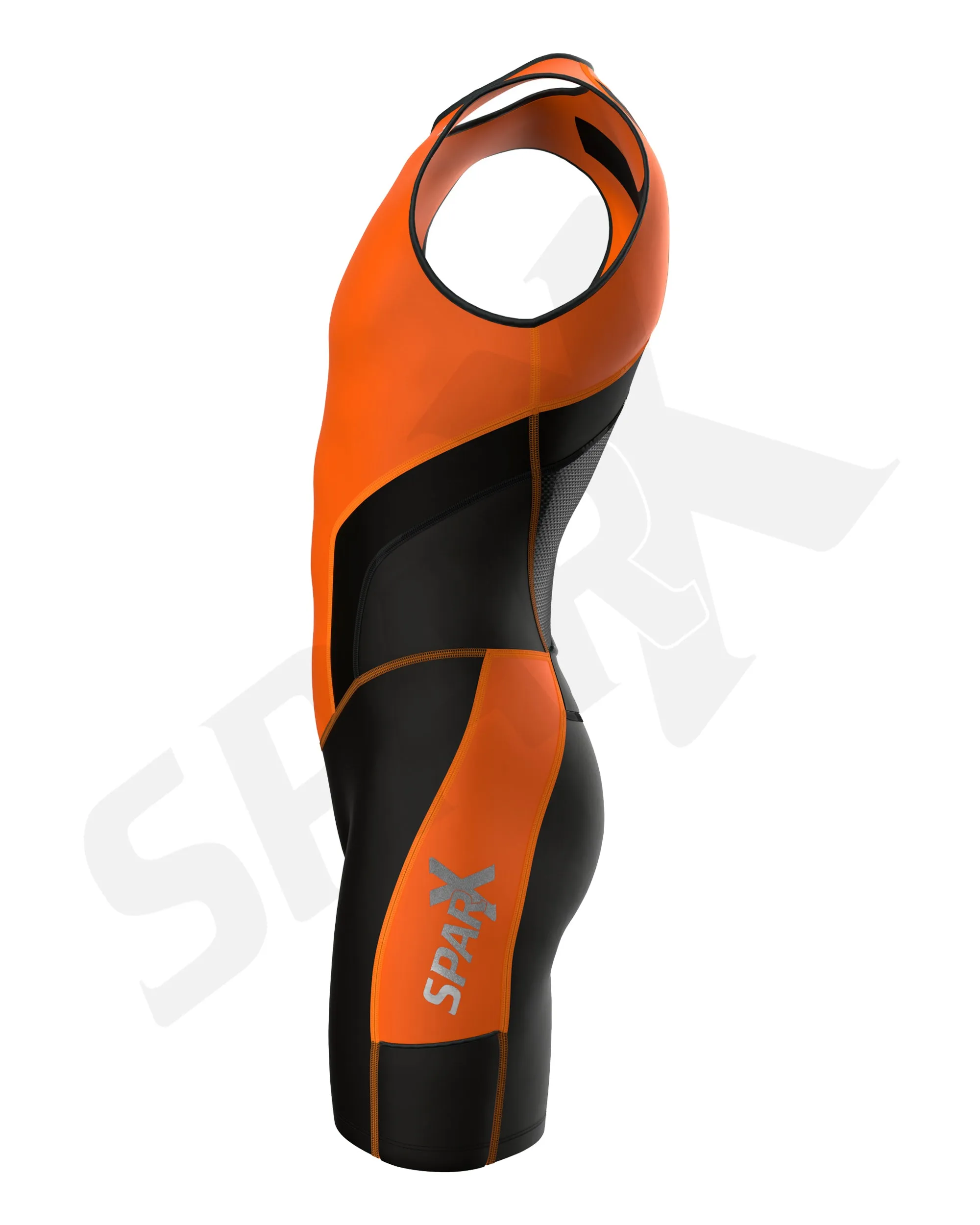 Sparx Elite Triathlon Suit Men Racing Tri Cycling Skin Suit Bike Swim Run