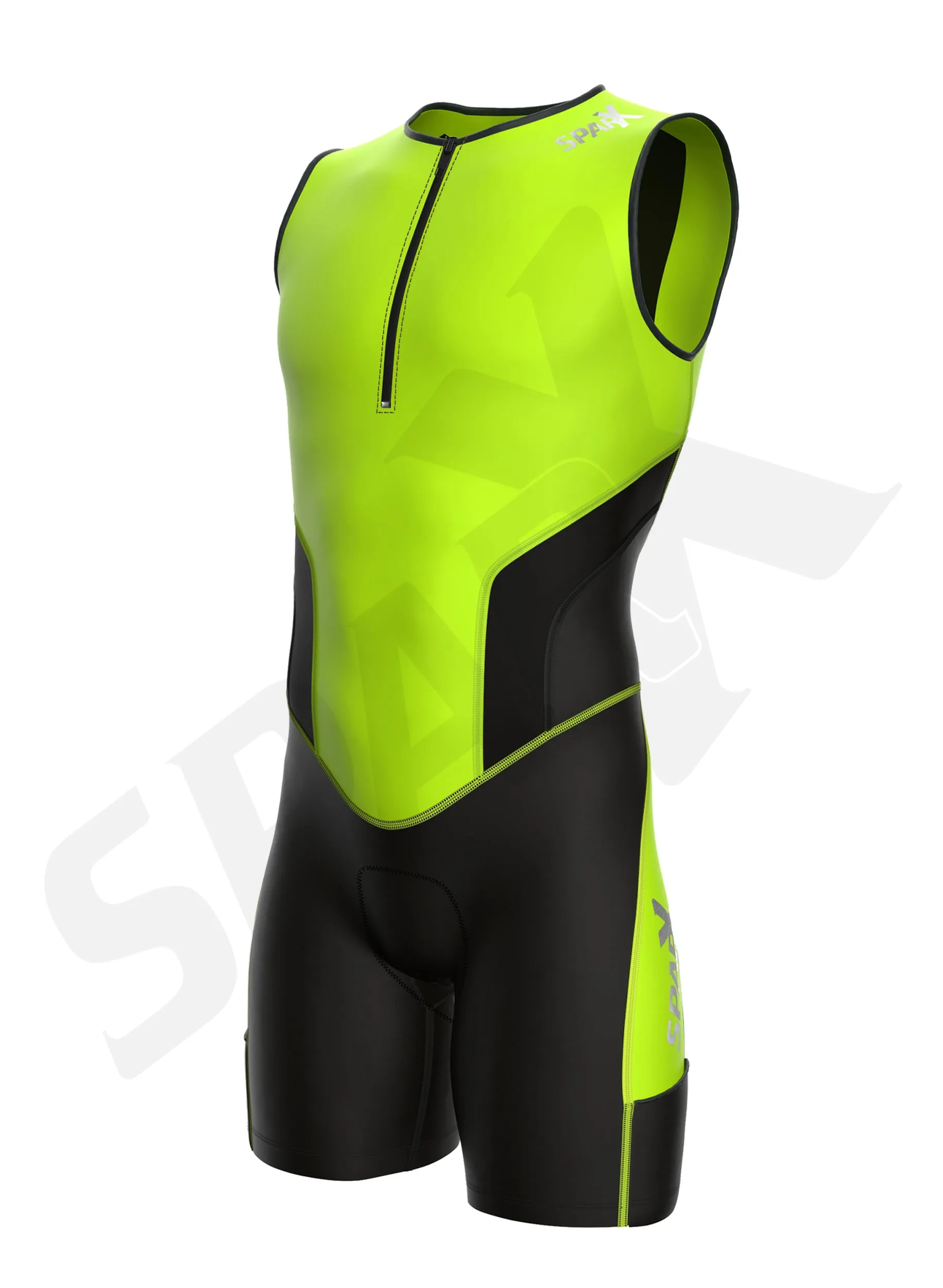 Sparx Elite Triathlon Suit Men Racing Tri Cycling Skin Suit Bike Swim Run