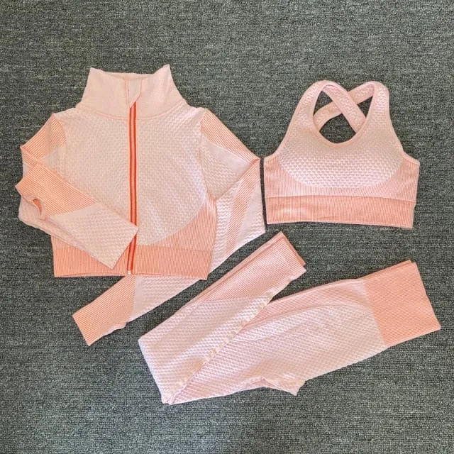 Sports Yoga Workout Tracksuit