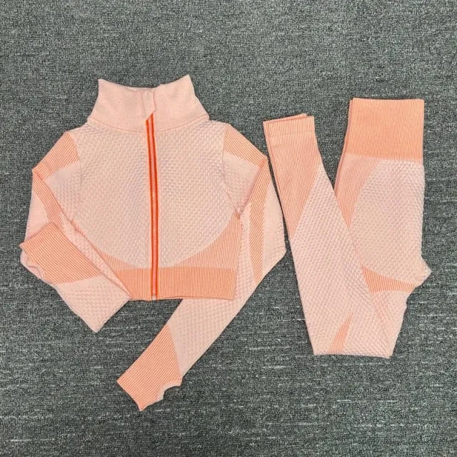 Sports Yoga Workout Tracksuit