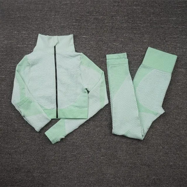 Sports Yoga Workout Tracksuit