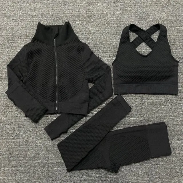 Sports Yoga Workout Tracksuit