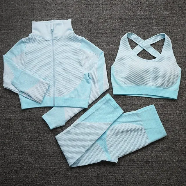 Sports Yoga Workout Tracksuit