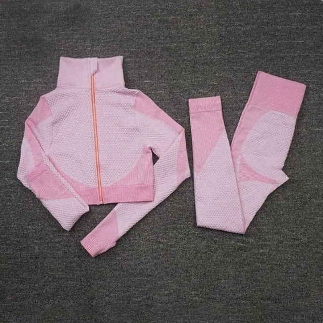 Sports Yoga Workout Tracksuit