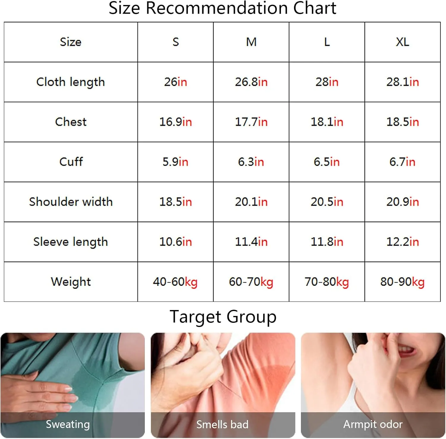 Sweatproof Undershirt with Underarm Sweat Pads, Quick-Dry V Neck Sweat Proof T-Shirt for Mens