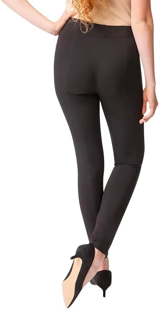 Thalian JENA Womens Slim Fit Pull On Ponte Pants