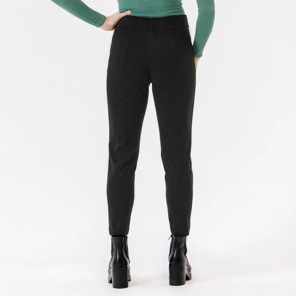 Thalian JENA Womens Slim Fit Pull On Ponte Pants