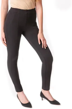 Thalian JENA Womens Slim Fit Pull On Ponte Pants