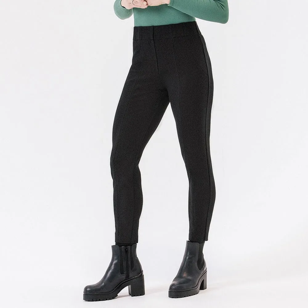 Thalian JENA Womens Slim Fit Pull On Ponte Pants