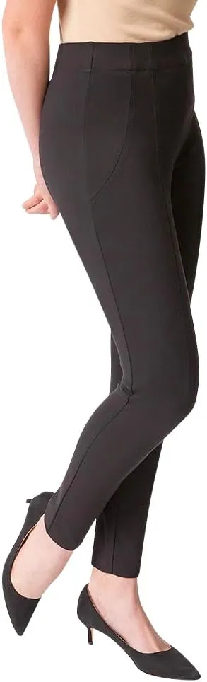 Thalian JENA Womens Slim Fit Pull On Ponte Pants