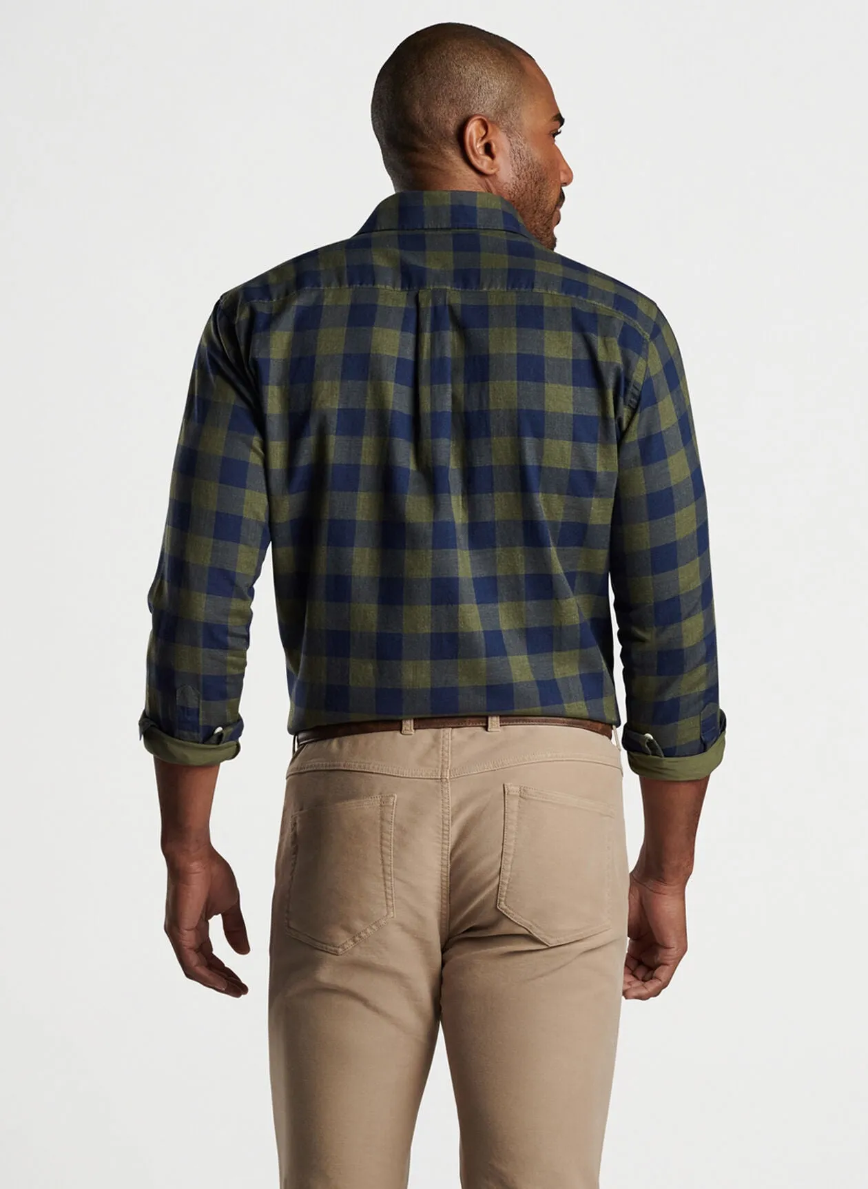 Thorp Summer Soft Cotton Sport Shirt - Juniper
