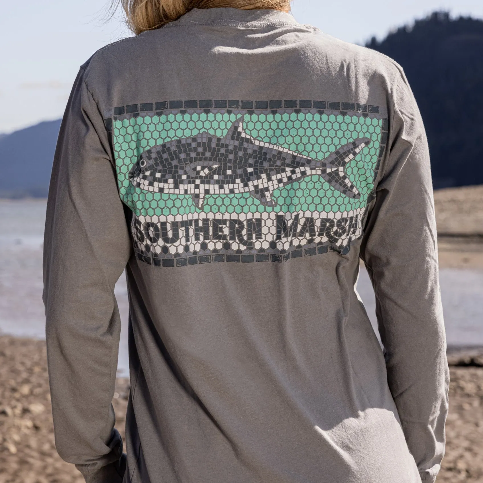 Tile Fish Tee - Long Sleeve