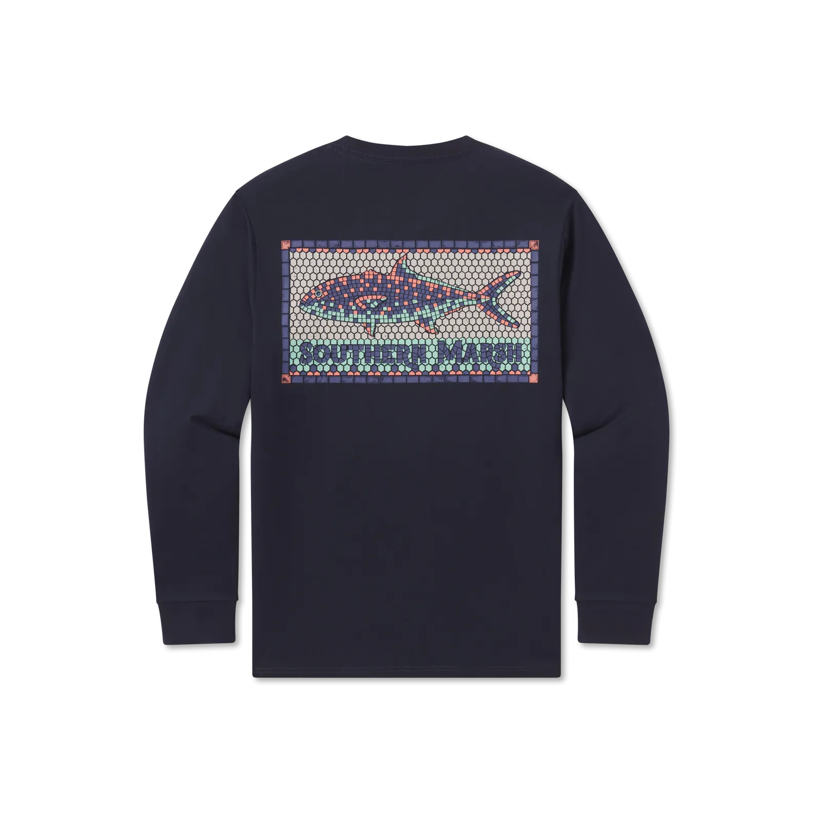 Tile Fish Tee - Long Sleeve