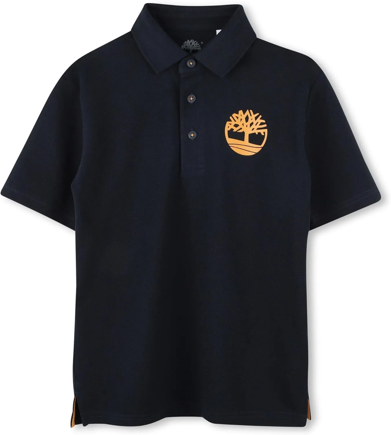 Timberland Boys Short Sleeve Cotton Knit Polo Shirt