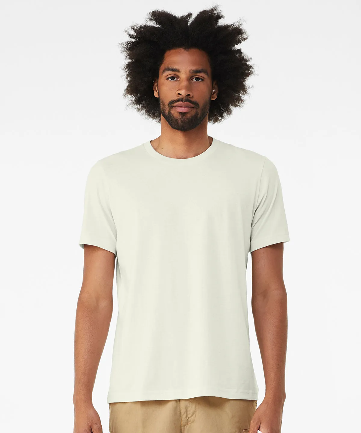 Unisex Jersey crew neck t-shirt | Soft Pink