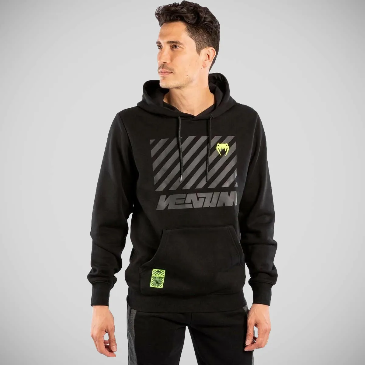 Venum Stripes Hoodie Black