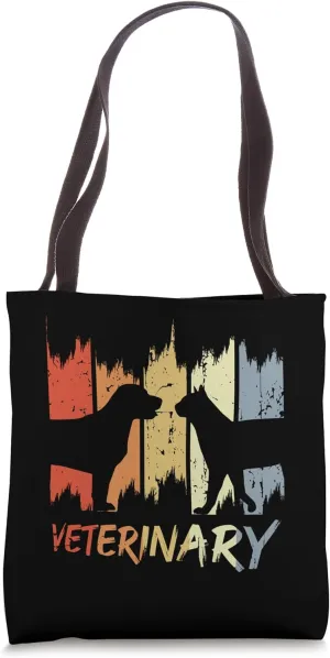 Vintage Veterinary Assistant Vet Doctor Tote Bag