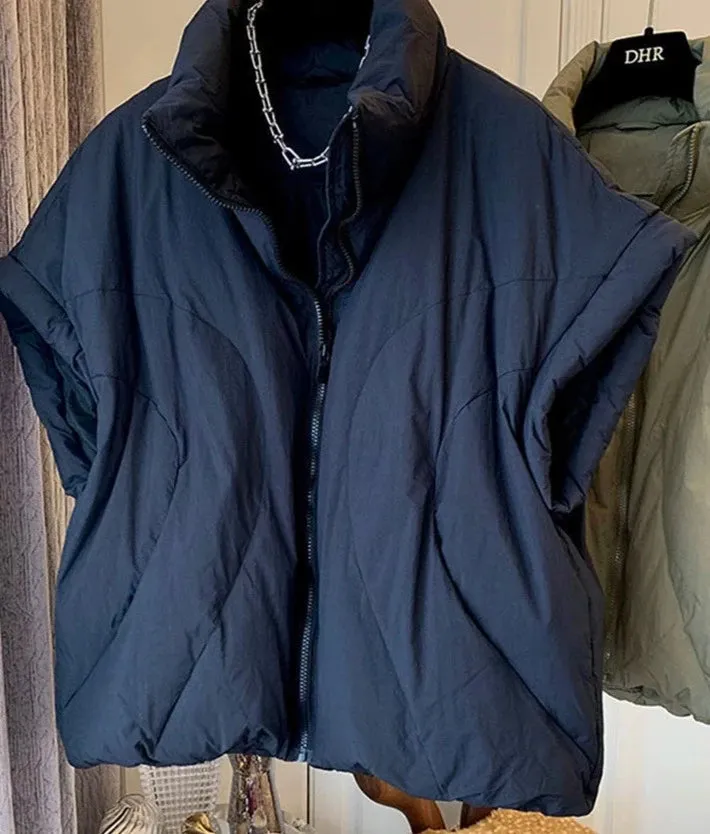 Water-Resistant Sleeveless Puffer Vest