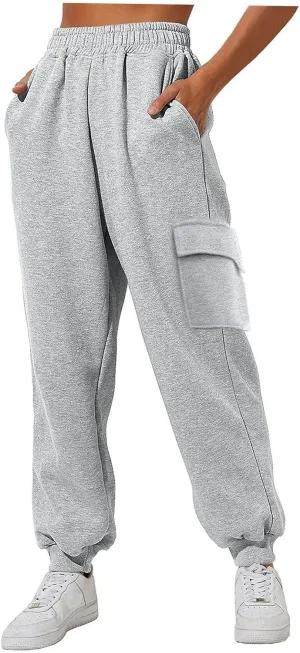 Women's Cotton Linen Summer Fashion Pant Trousers Low Waist Baggy Stretchy Loose Fit Pant Trousers Business Work