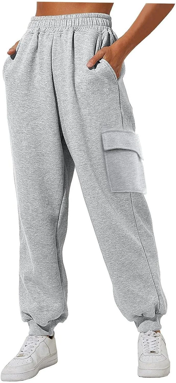 Women's Cotton Linen Summer Fashion Pant Trousers Low Waist Baggy Stretchy Loose Fit Pant Trousers Business Work