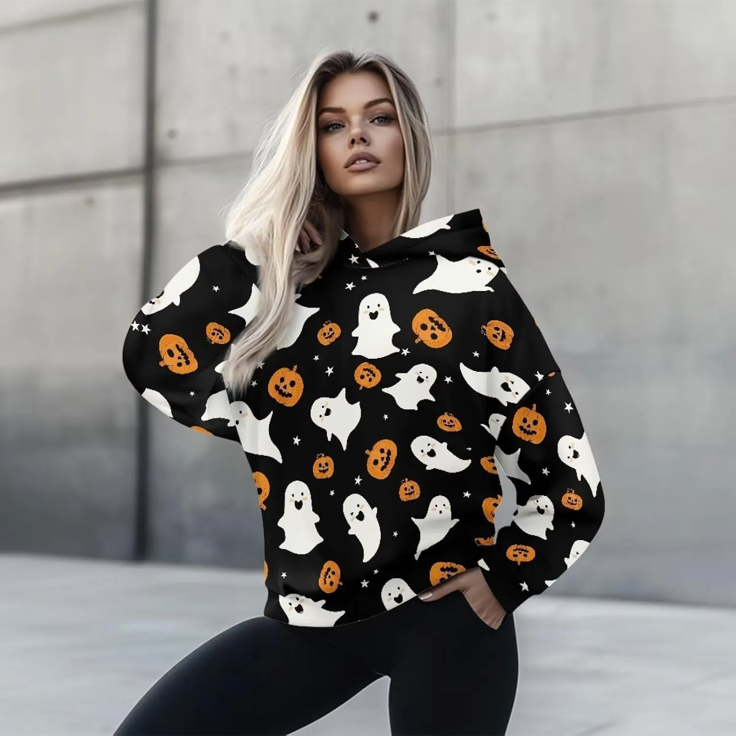 Women's Hoodies Oversized Long Sleeve Sweatshirt Casual Fall Outfits Loose Fit Pullover Tops Sizes S-2XL