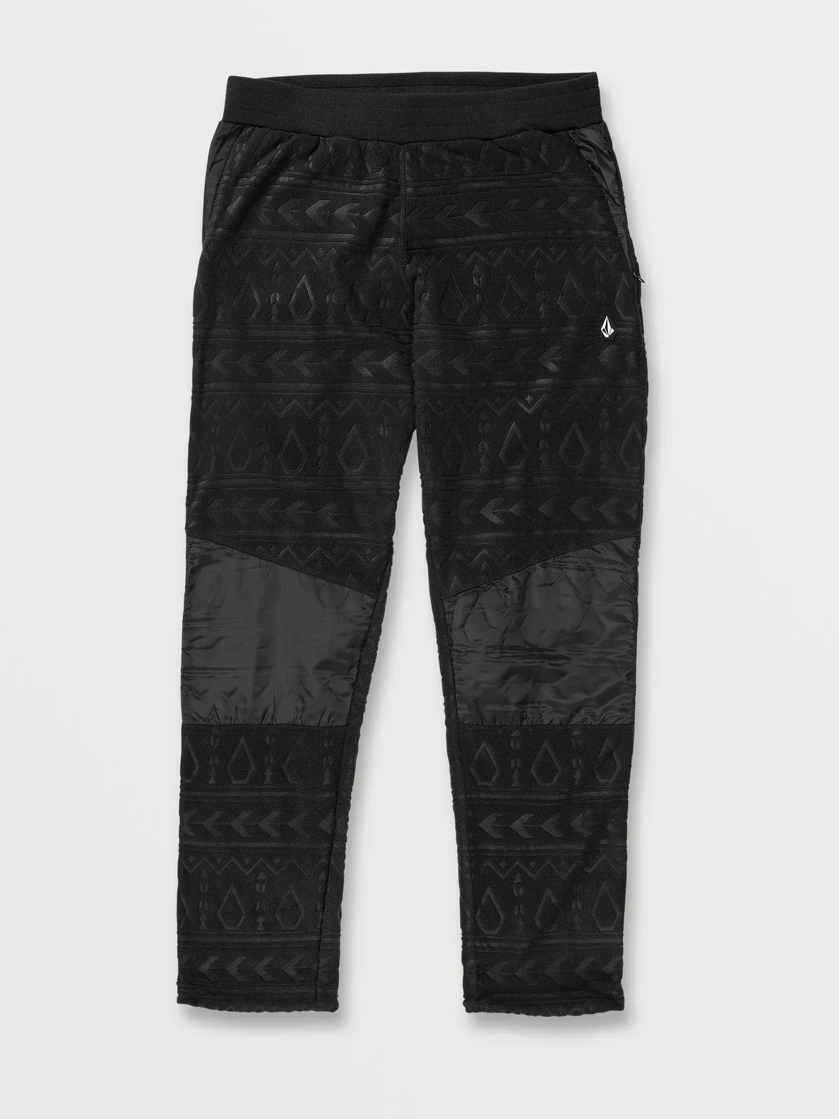 Womens Polar Fleece Pants - Black