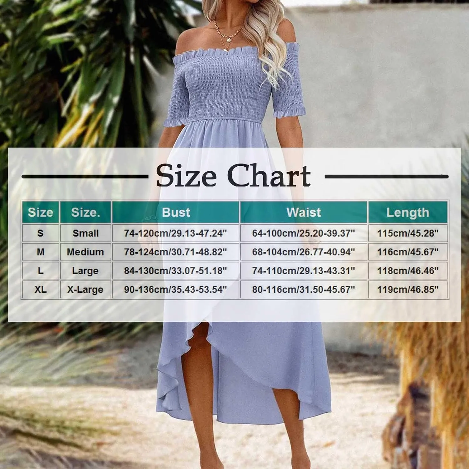 Womens Summer Midi Dresses Short Sleeve Off The Shoulder Flowy Long Dress Casual Loose Flowy Beach Dress