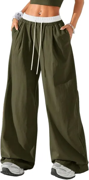 Womens Sweatpants Wide Leg Pants Casual Palazzo Flowy Trouser Woman High Waisted Loose Fit Lounge Pant Comfy 2025