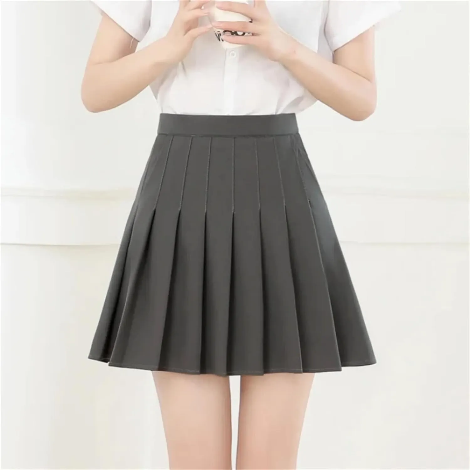 Women's Tennis Golf Skirts for Women Summer High Waisted Mini Skort Pleated Skirt with Pockets