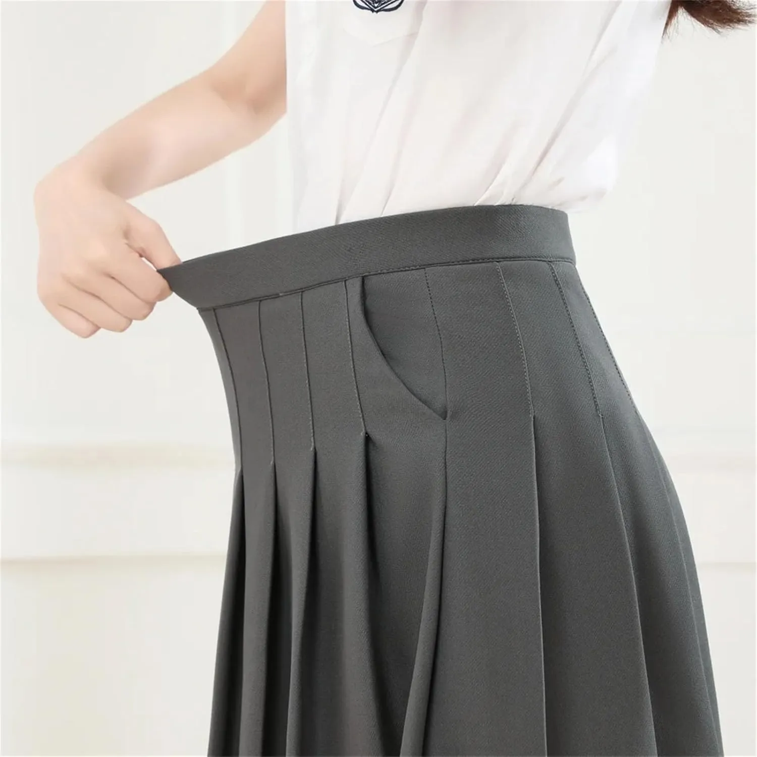 Women's Tennis Golf Skirts for Women Summer High Waisted Mini Skort Pleated Skirt with Pockets
