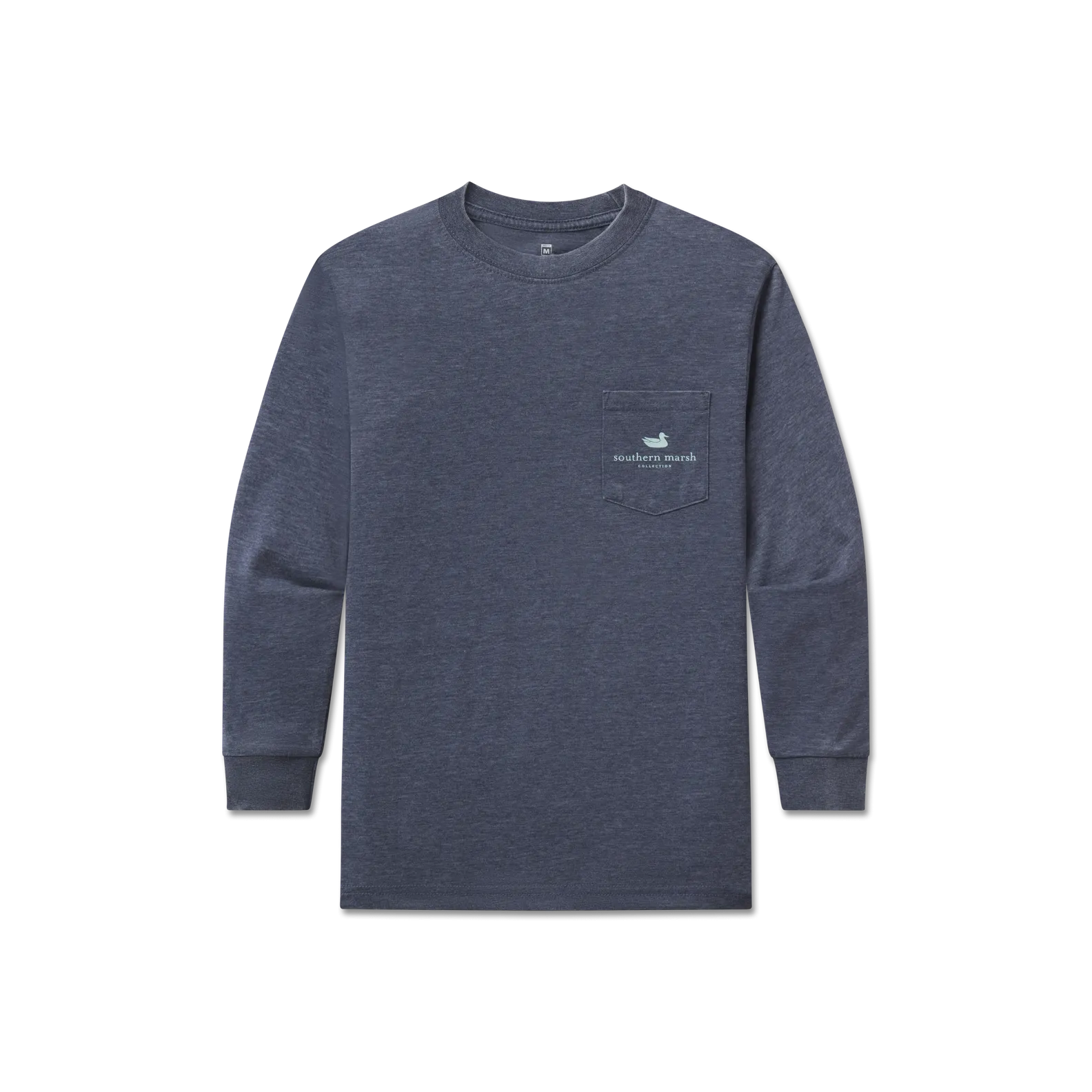 Youth SEAWASH Tee - Woodcut Canoe - Long Sleeve