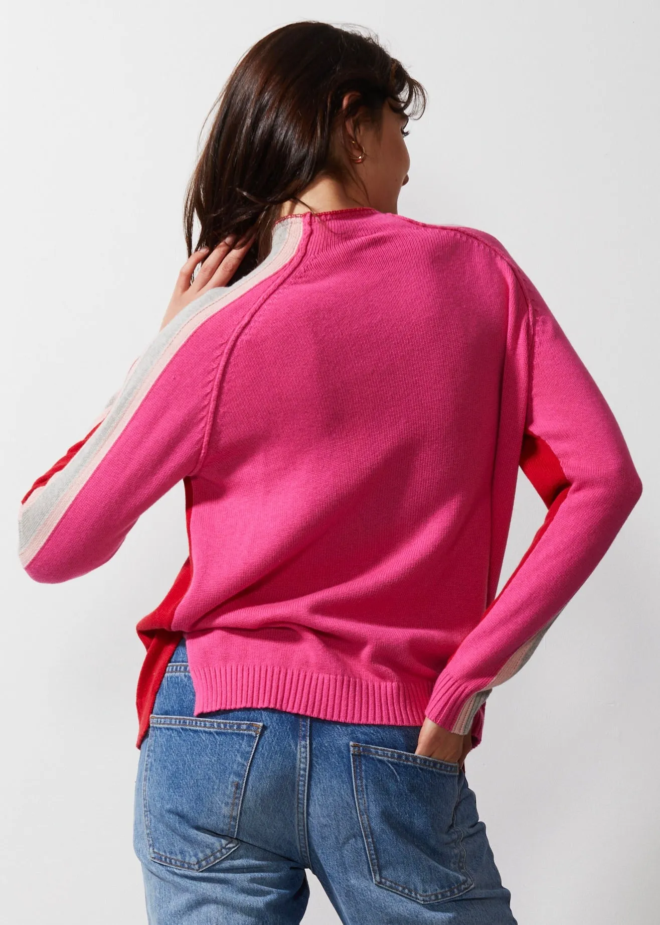 ZP6344 Contrast Funnel Neck